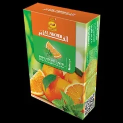Orange with mint