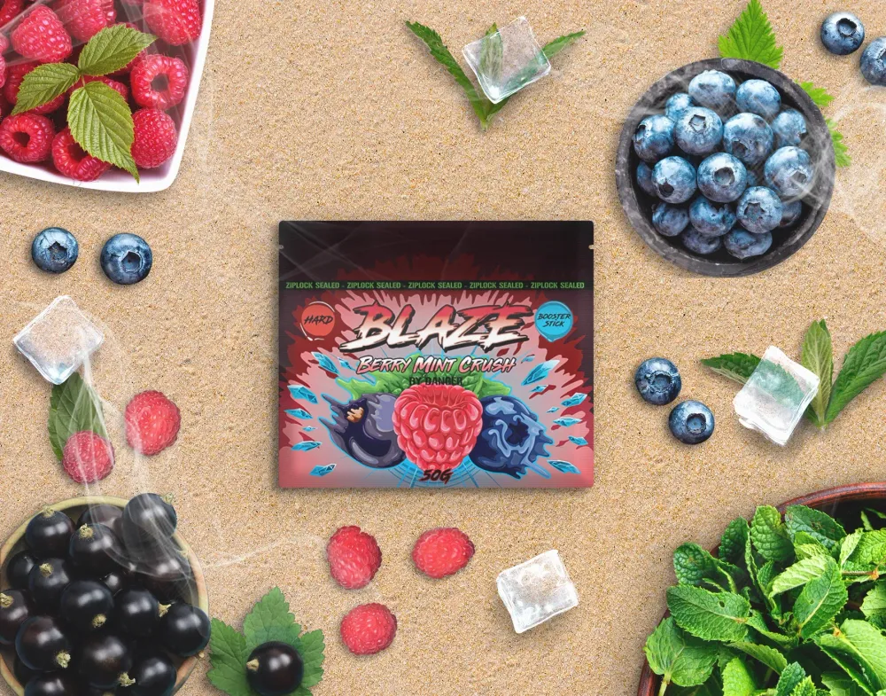 Berry mint crush