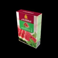Watermelon with mint