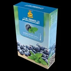Blueberry with mint
