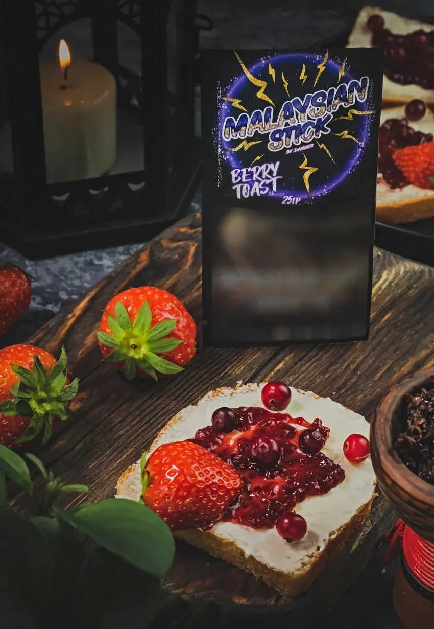 Malaysian Stick Berry Toast
