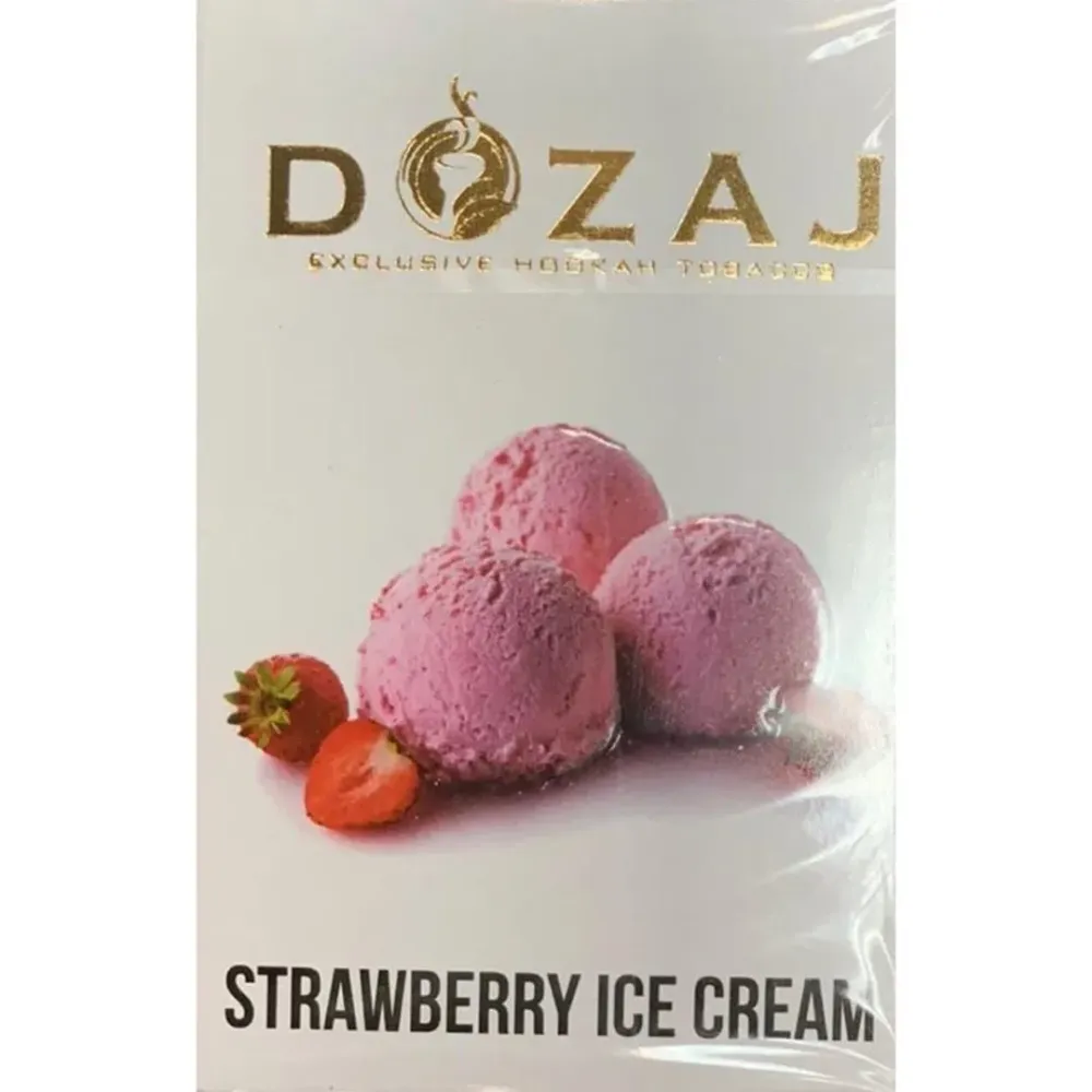 Strawberry ice cream